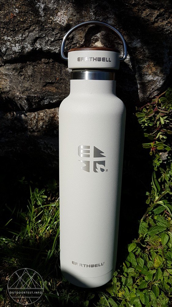 Earthwell 22oz Woodie™ Flasche - Hot & cold everywhere