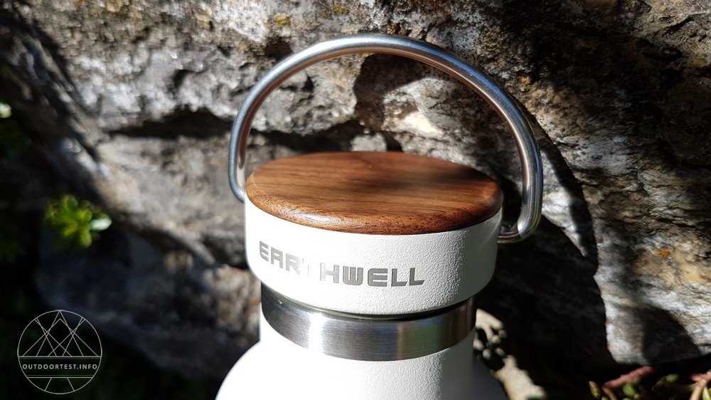 Earthwell 22oz Woodie™ Flasche - Hot & cold everywhere