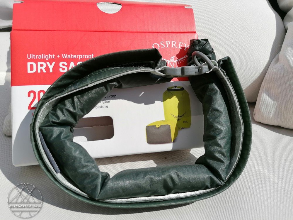 Osprey Ultralight Drysack 20 Liter - ein praktischer Begleiter
