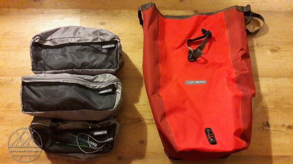 Ortlieb Packing Cubes for Panniers - alles gut sortiert