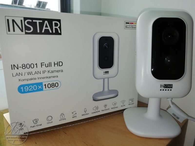 Überwachungskamera INSTAR IN-8001 Full HD - alles im Blick