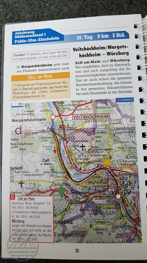 Jakobsweg Vorbereitungen und Wanderbücher