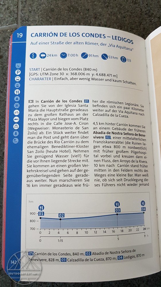 Jakobsweg Vorbereitungen und Wanderbücher