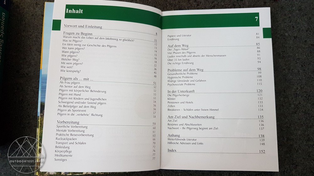 Jakobsweg Vorbereitungen und Wanderbücher