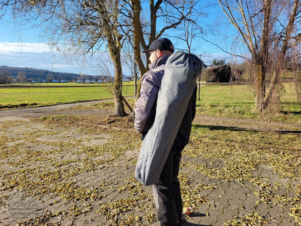 Berger Tarim Faltsessel mit Organizer - draußen chillen