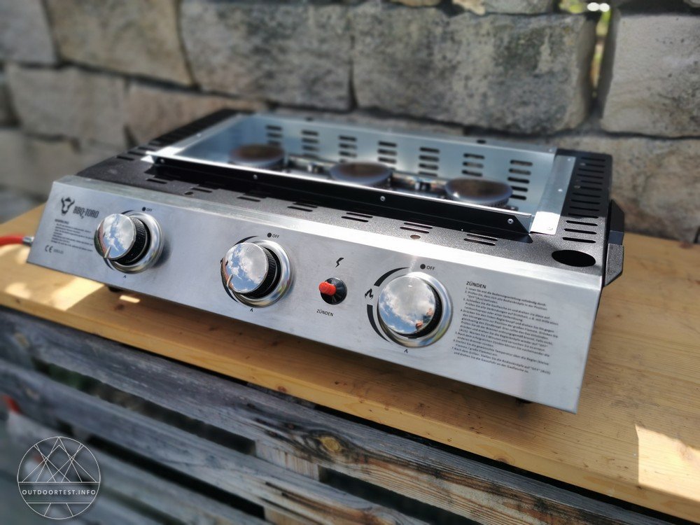 BBQ-Toro Gas Plancha 3 flammig - Grillen im XXL-Format