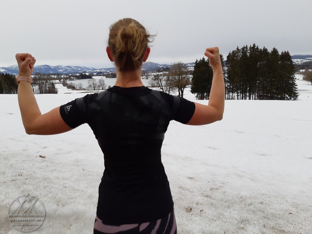 Odlo Damen ACTIVE SPINE LIGHT Baselayer T-Shirt