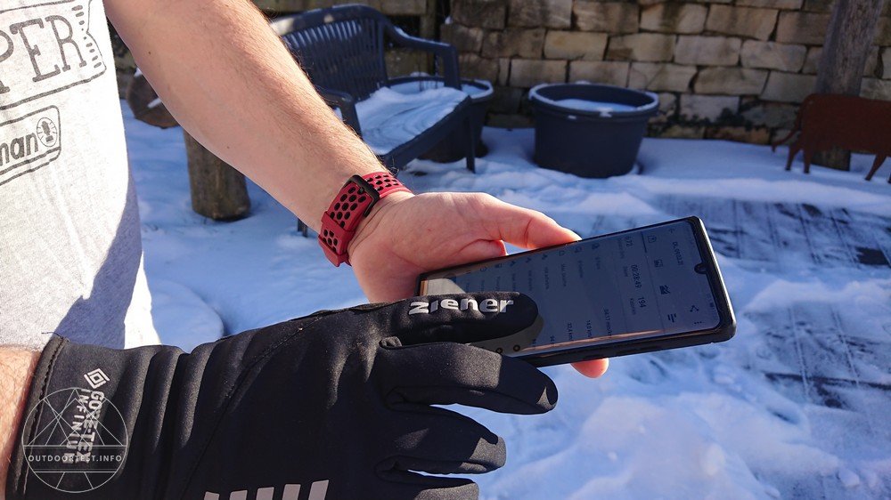 Ziener DAGUR GTX INF TOUCH BIKE GLOVE