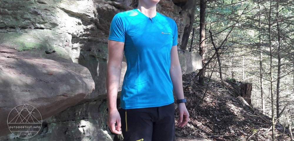 Montane Women's Snap Zip T-Shirt