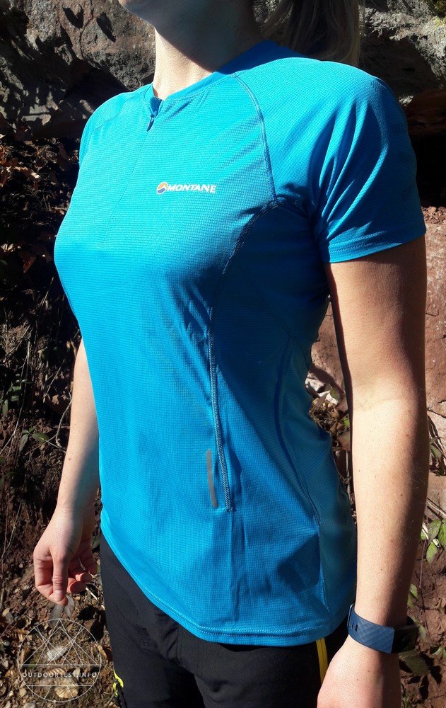 Montane Women's Snap Zip T-Shirt