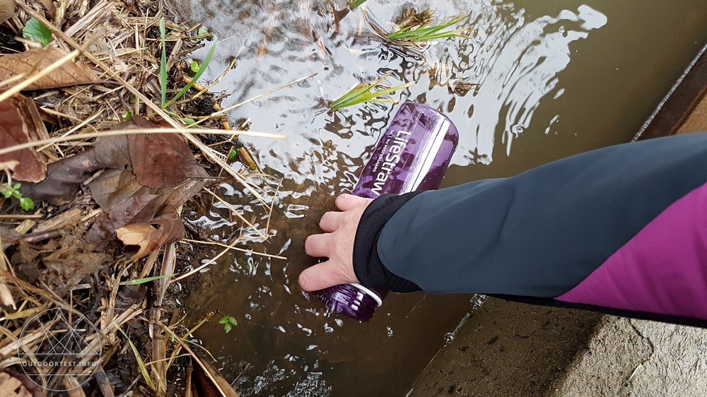 LifeStraw® Go - Wasserflasche mit 2-Stufenfilter