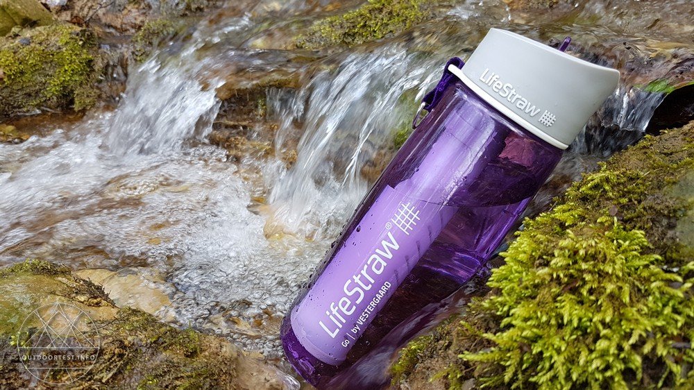 LifeStraw Go - Wasserflasche mit 2-Stufenfilter