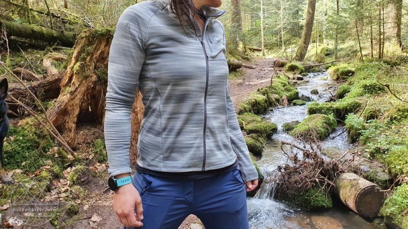 Odlo Damen Fli Light Print Fleecejacke