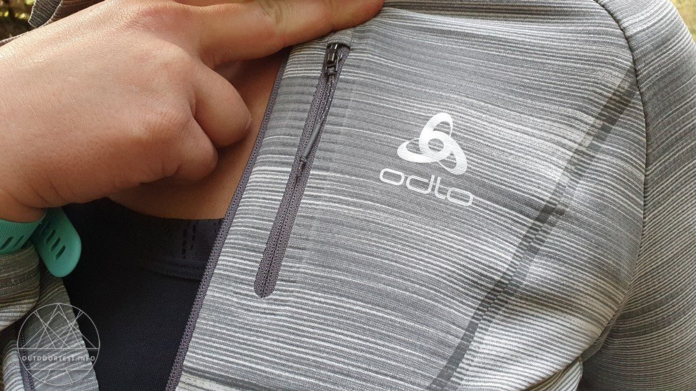 Odlo Damen Fli Light Print Fleecejacke