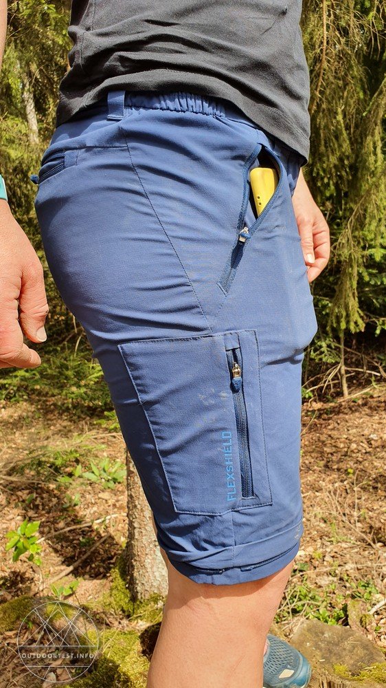 Jack Wolfskin OVERLAND ZIP AWAY Hose