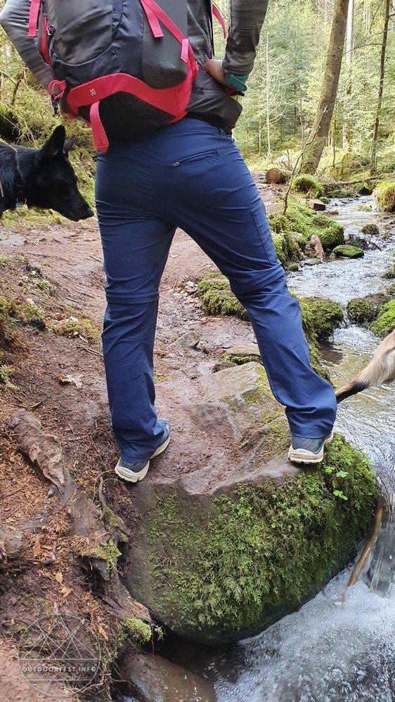 Jack Wolfskin OVERLAND ZIP AWAY Hose