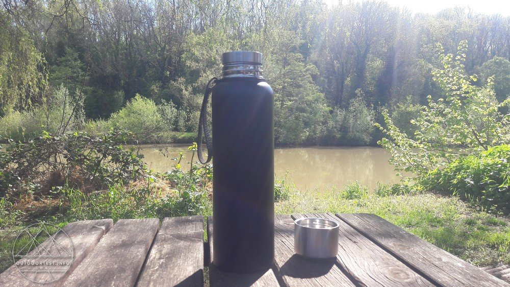 Origin Outdoors Isolierflasche 'Pure Steel'