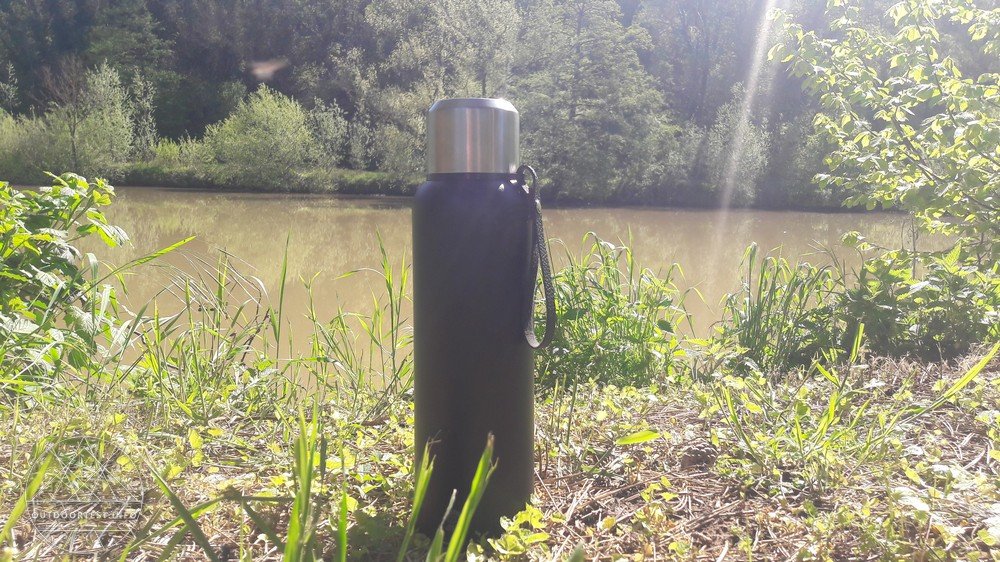 Origin Outdoors Isolierflasche 'Pure Steel'