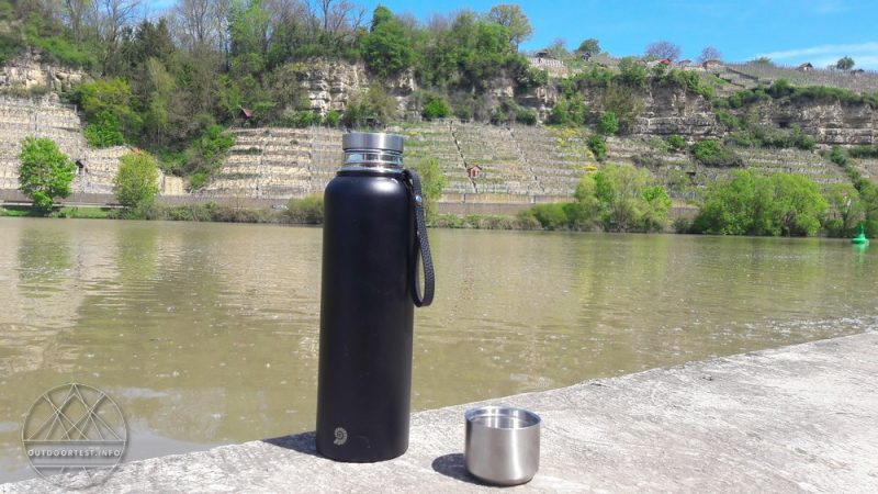 Origin Outdoors Isolierflasche 'Pure Steel'