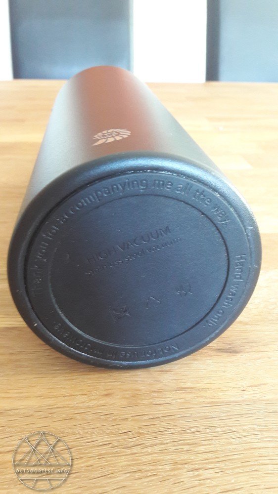 Origin Outdoors Isolierflasche 'Pure Steel'