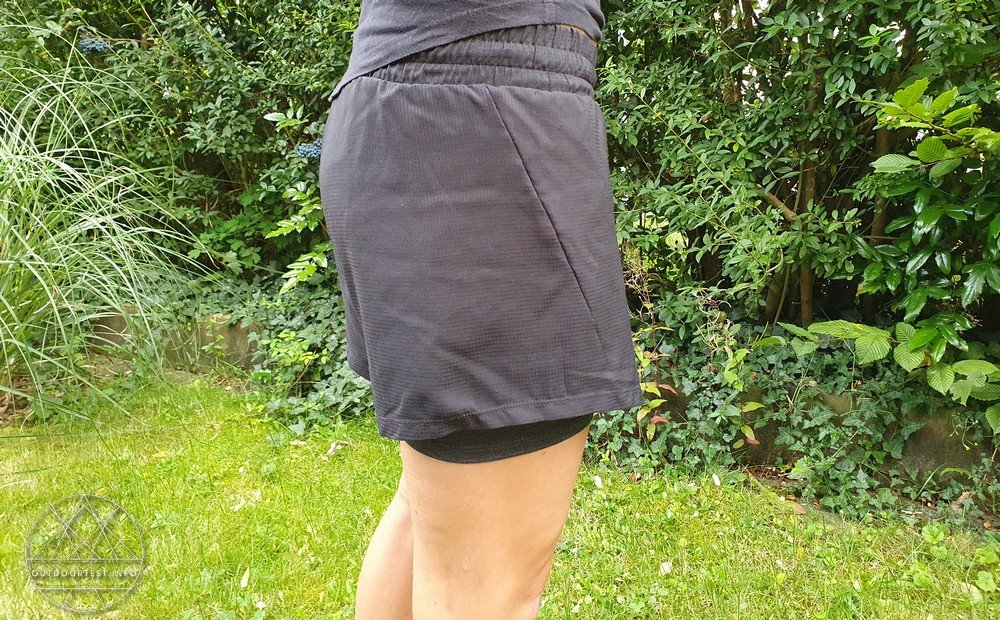 Odlo Damen RUN EASY 5 INCH 21 Laufshorts