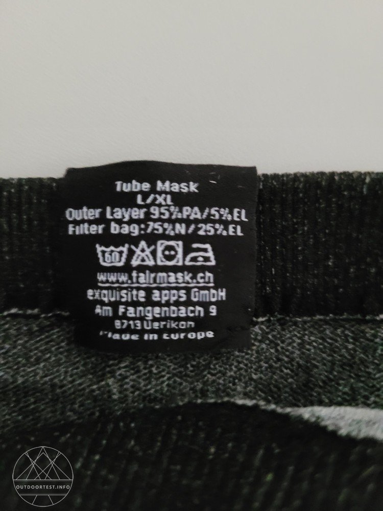 Patrol Community-Halsschlauch mit FFP2-Filtersystem