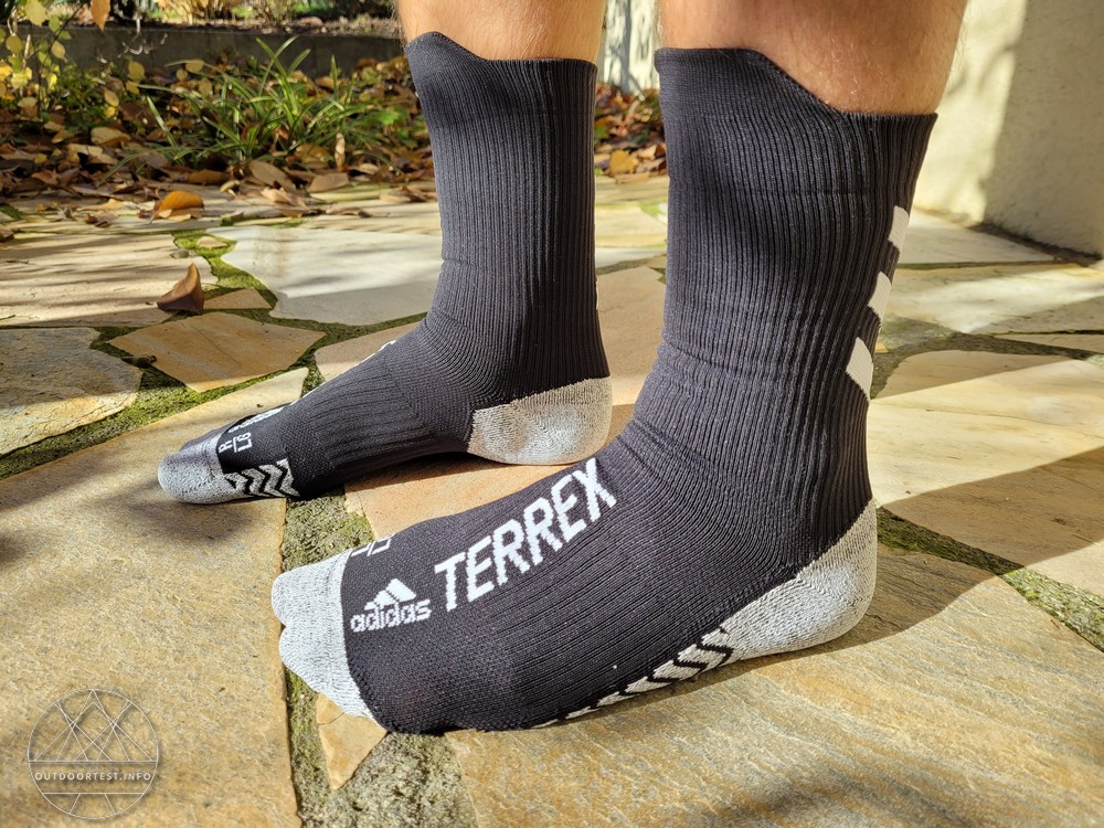 adidas TERREX Techfit Primegreen Traxion Crew Socks