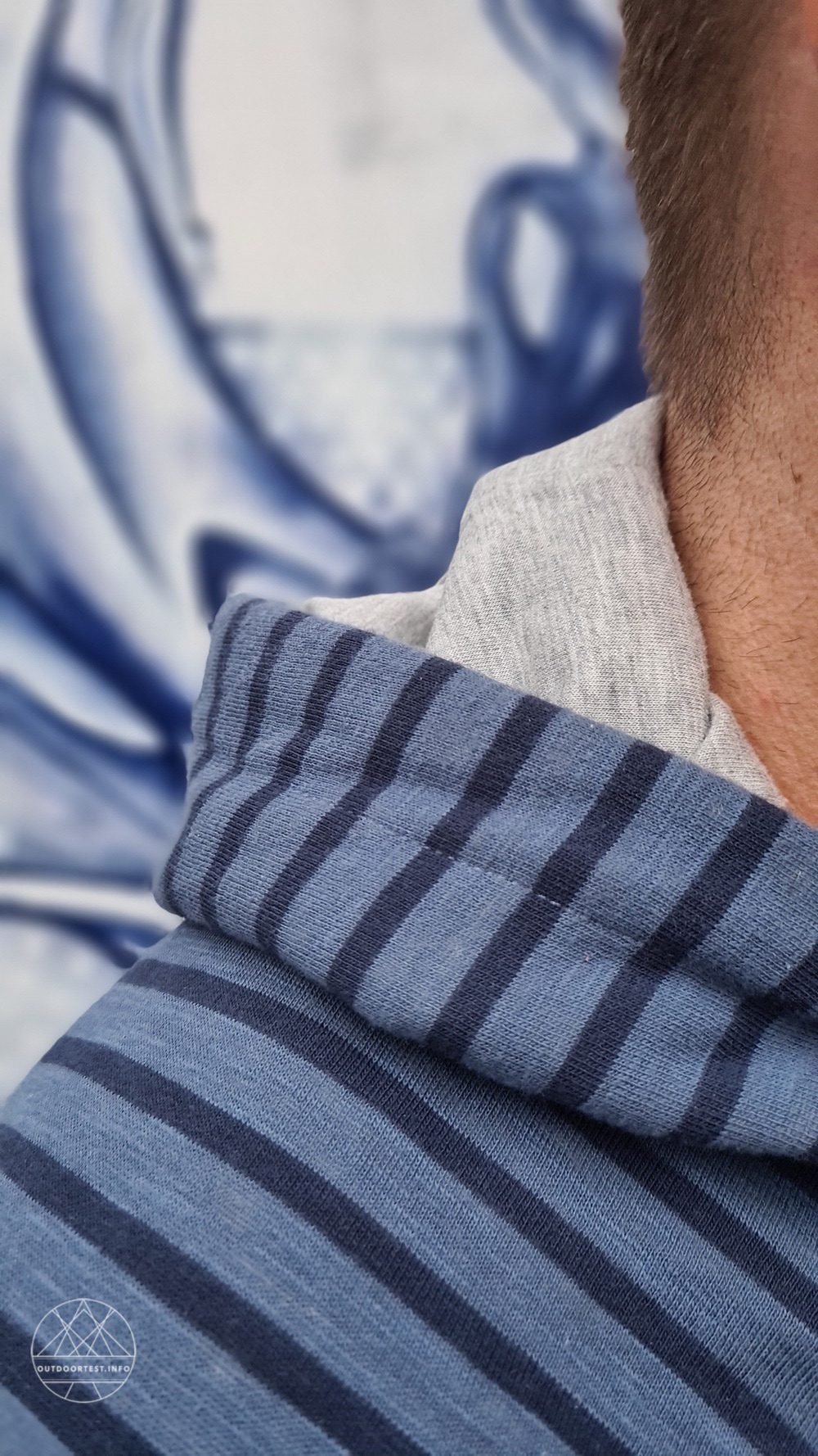 Elkline MEMO Ringel Hoodie für Herren