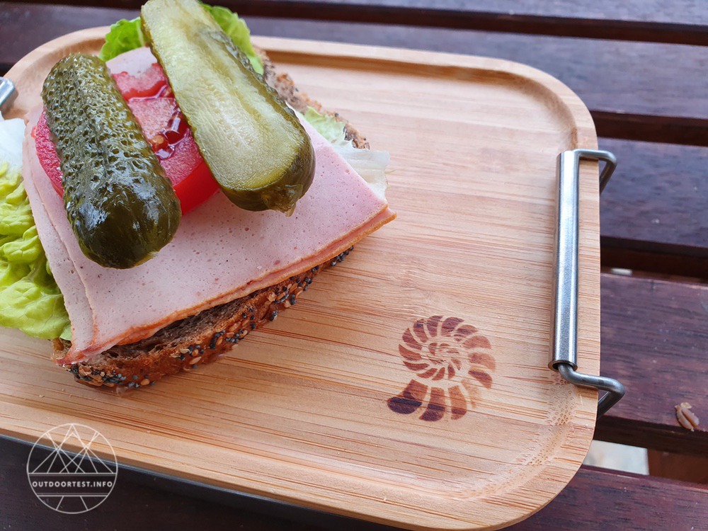 Origin Outdoors Lunch Box Bamboo-Clip