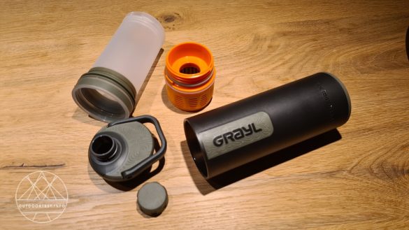 Grayl UItrapress Wasserfilterflasche