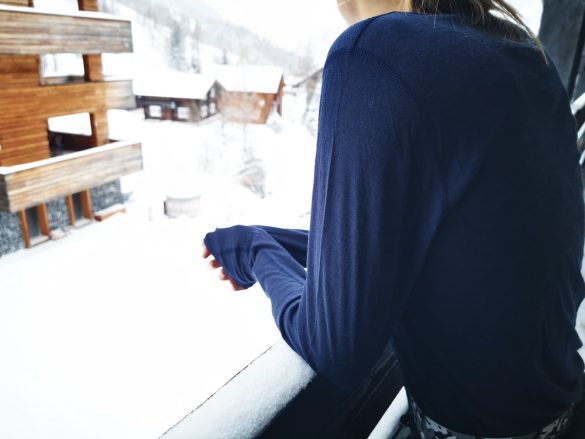 Falke Silk-Wool Langarmshirt Damen