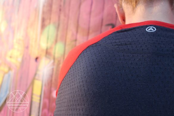 Artilect Goldhill 125 Langarmshirt mit Rundhalsausschnitt und Zoneneinsätzen für Damen