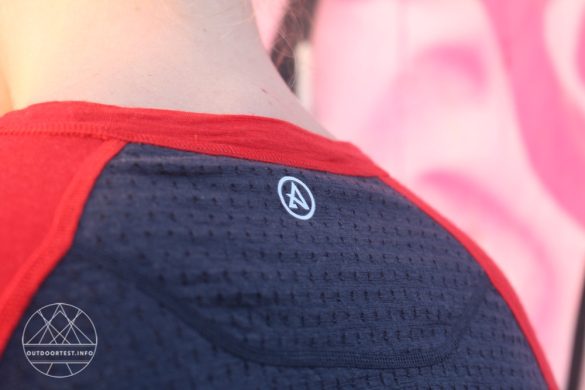 Artilect Goldhill 125 Langarmshirt mit Rundhalsausschnitt und Zoneneinsätzen für Damen