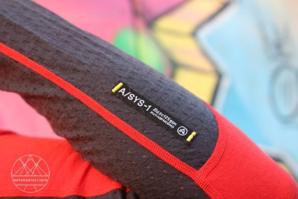 Artilect Goldhill 125 Langarmshirt mit Rundhalsausschnitt und Zoneneinsätzen für Damen