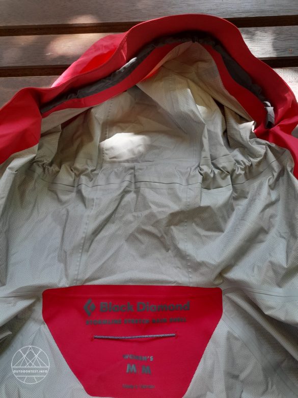 Black Diamond Stormline Stretch Rain Shell Women´s