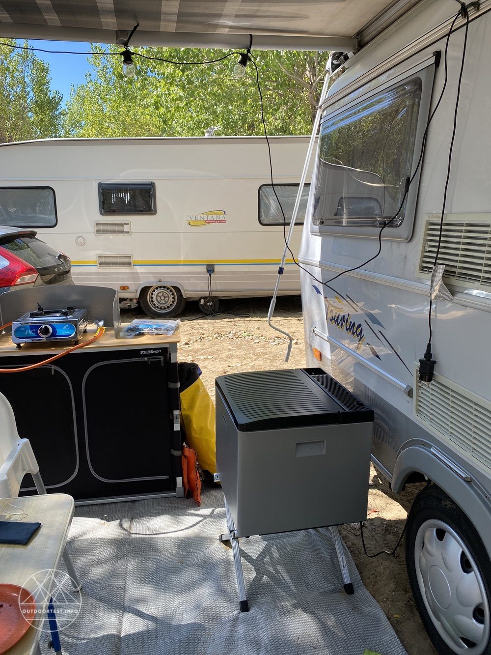 Camping-Freizeitwelt  Berger RC1600GC Absorberkühlbox mit