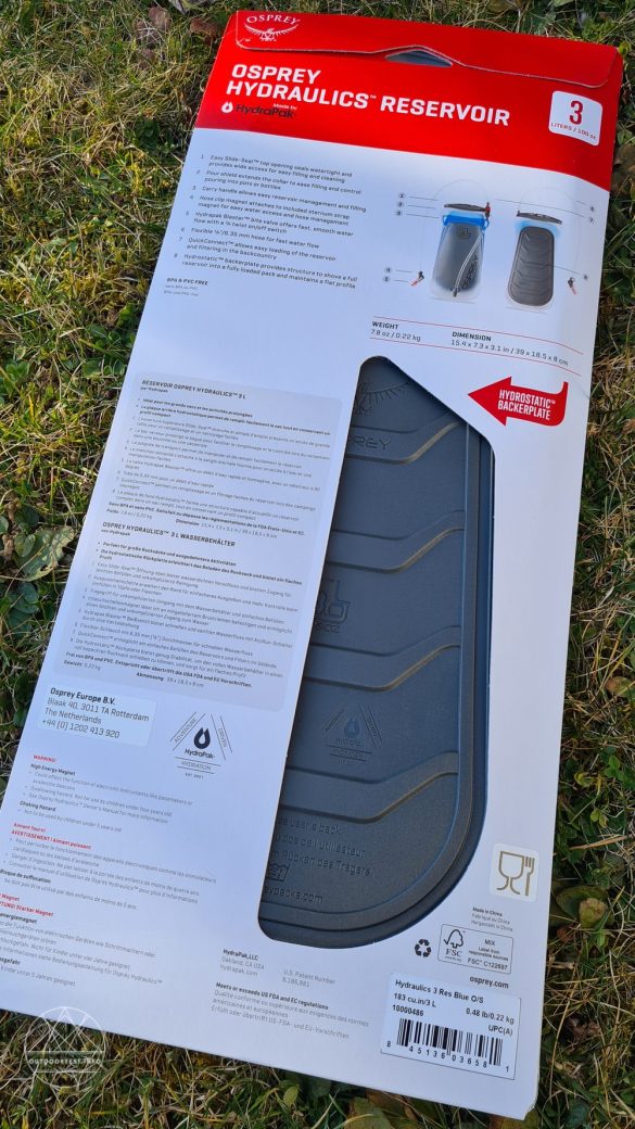 Osprey Rucksack Kyte 46 für Frauen und Hydraulics 3L Trinkblase