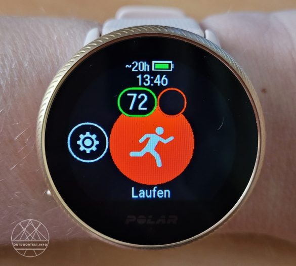 Polar Ignite 2 mit Wechselarmband