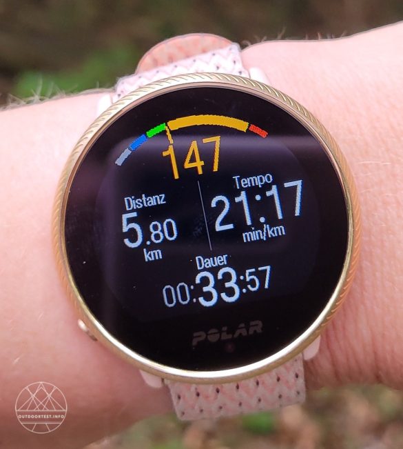 Polar Ignite 2 mit Wechselarmband