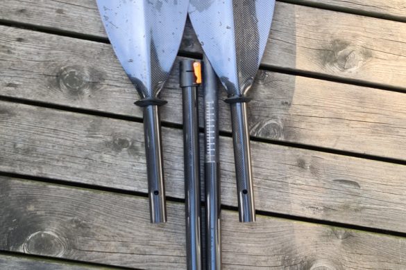 ExtaSea Race 385 2er Drop-Stitch Kajak & Tour Plus Vario Carbon Doppelpaddel