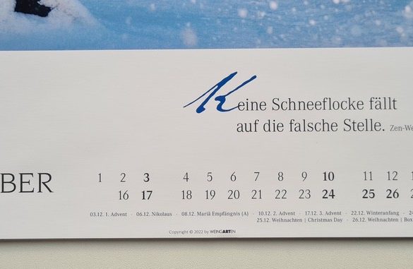 Athesia Kalenderverlag – Natural Zen Kalender 2023