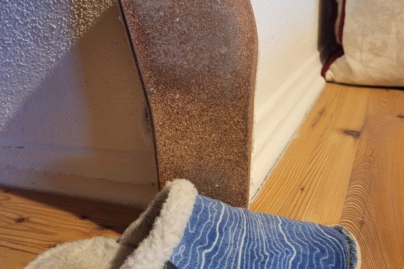 Doghammer Hütte Zua Skifell für warme Füße im Winter