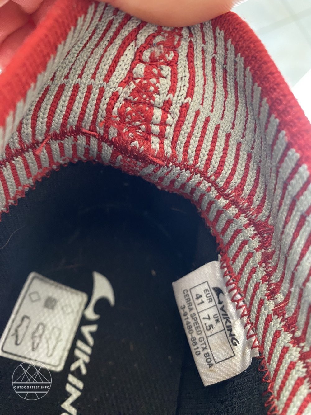 Viking Cerra Speed GTX BOA Red Hiking Wanderschuhe