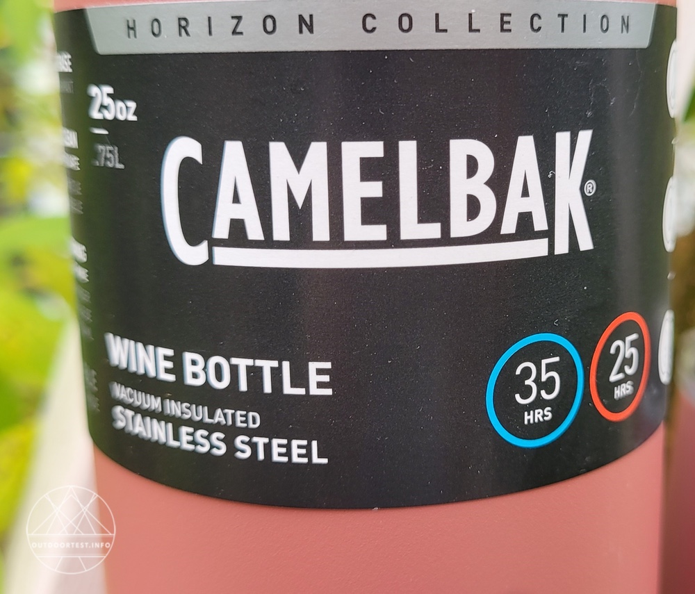 Camelbak Horizon Weinflasche und Weinbecher