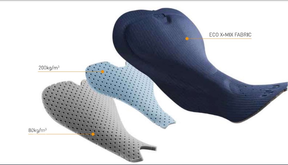 Elastik Interface Paris WP1 Woman Hybrid - Polster Radhose