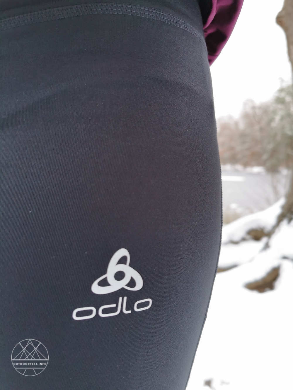 Odlo Essentials Warm Lauf- und Trainings-Tights