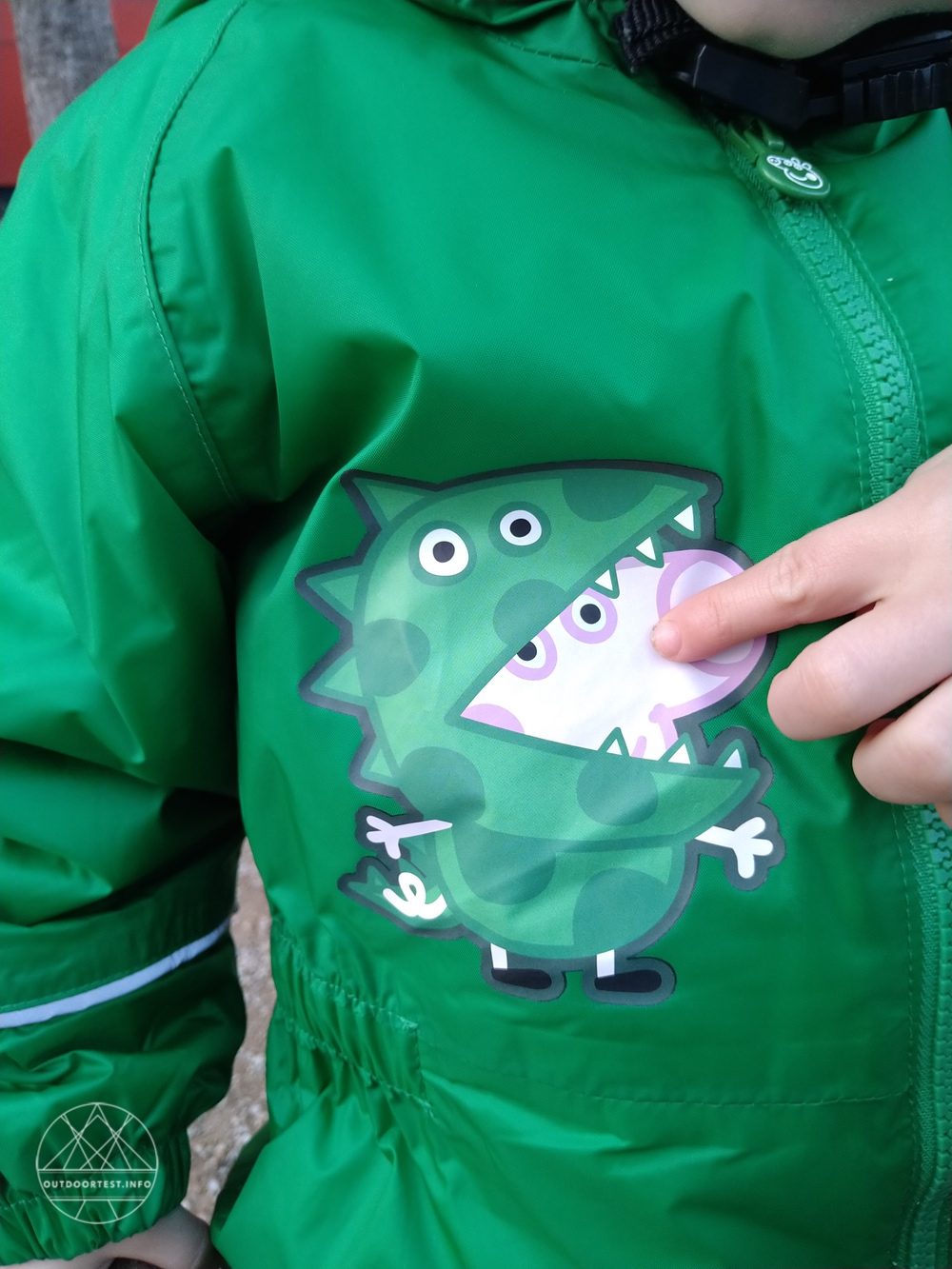 Regatta Peppa Wutz isolierter Matschanzug