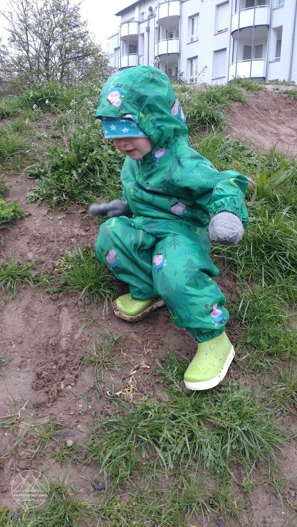 Regatta Peppa Wutz Regenanzug