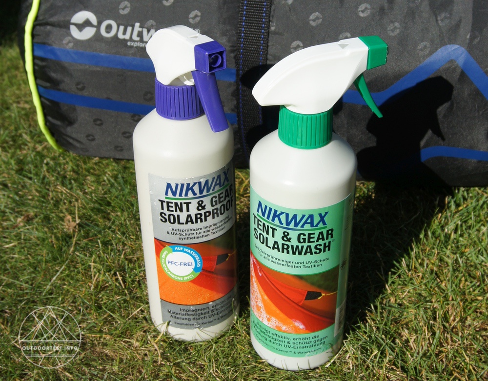 Nikwax Tent & Gear SolarProof und SolarWash