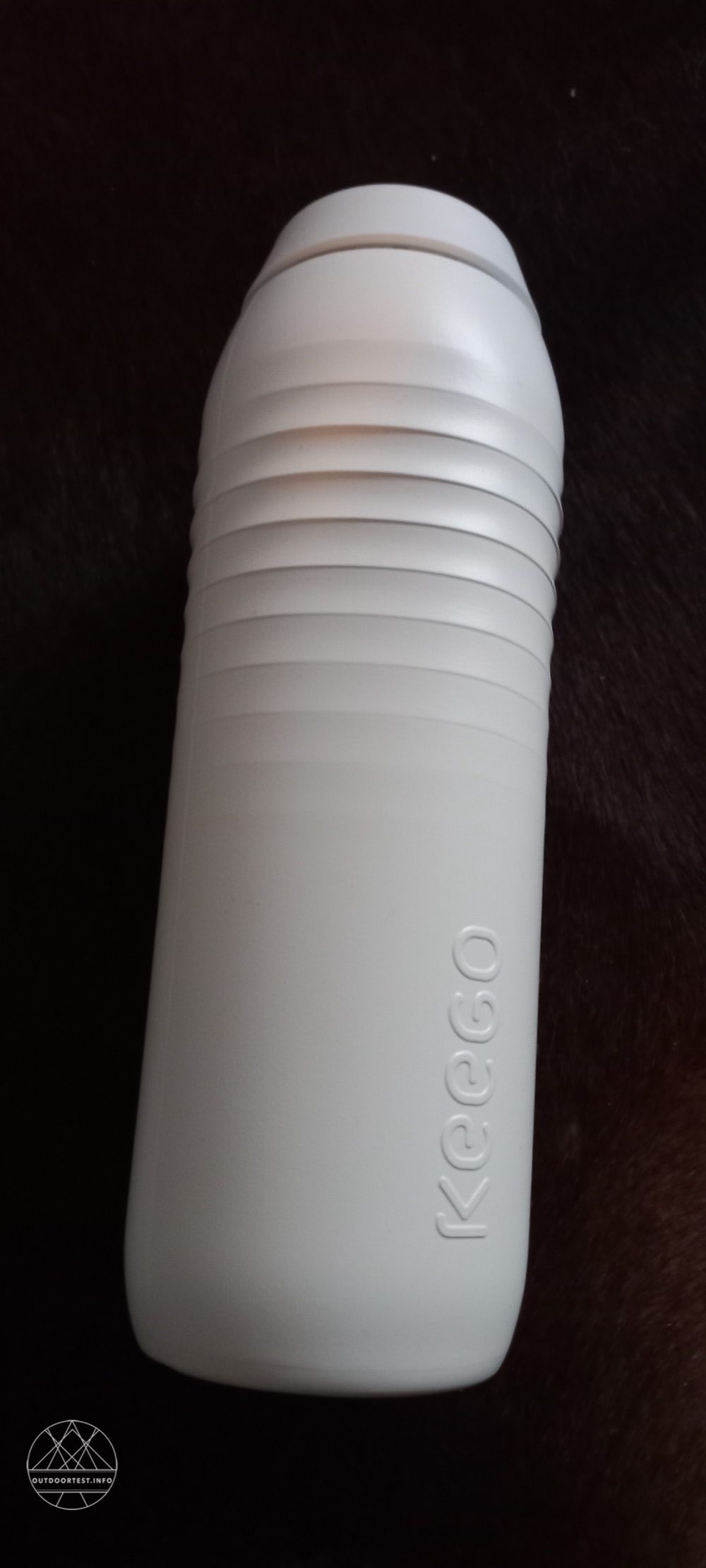KEEGO Titanium Trinkflasche Performance White
